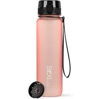 720°DGREE Trinkflasche Trinkflasche uberBottle softTouch mit Sieb flamingo pink 1l