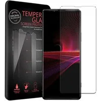 CoolGadget Schutzfolie Panzerfolie für Sony Xperia 1 V, (9H Härtegrad, 2x Schutzglas, 1xReinigungset), Displayfolie Panzer Schutzfolie 2 Stück für Sony Xperia 1 V Glas Folie