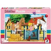 Schmidt Spiele Puzzle Bibi & Tina, Auf dem Martinshof (Kinderpuzzle), 199 Puzzleteile