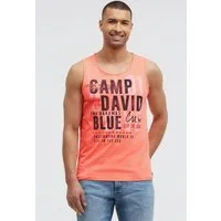 CAMP DAVID Tanktop mit Baumwolle