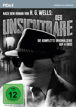 Der Unsichtbare (Invisible Man) / Die komplette Originalserie nach dem gleichnamigen Roman von H. G. Wells (Pidax Serien-Klassiker) [4 DVDs]