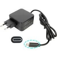PowerSmart APQ652032.AP Batterie-Ladegerät (USB-C 65W GaN-Schnellladegerät, Kompatibel mit Huawei MateBook, Lenovo Thinkpad, MacBook Pro/Air, Spectre, ASUS Chromebook, Acer, Dell, Google, Samsung, Xiaomi Typ-C Netzteil)