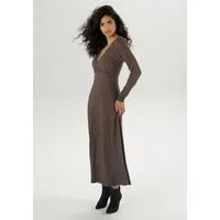 Aniston SELECTED Maxikleid mit V-Ausschnitt in Wickeloptik und Unterbrustnaht