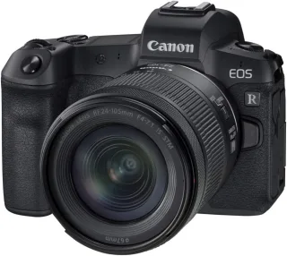 Canon EOS R [30.3MP Live View 32"] schwarz inkl. 24-105mm 1:4-7.1 IS STM RF schwarz