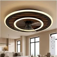 GLOBO LIGHTING Deckenventilator, LED Deckenventilator Fernbedienung dimmbar Vor-Rücklauf dimmbar CCT