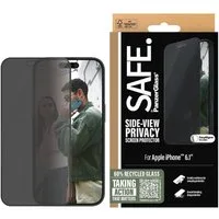 SAFE by PanzerGlass Displayschutzglas Side-View Privacy Screen Protection für Apple iPhone 15, Apple iPhone 16, 1 Stück, Displayschutzfolie, Schutzfolie, Bildschirmschutz, kratz- & stoßfest