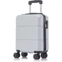 YONSLY Hartschalen-Trolley Hartschalen-Koffer Trolley Rollkoffer Zahlenschloss, Handgepäck, 4 Rollen, ABS-Hartschale, robuster Reisekoffer mit Teleskopgriff,46/55/66/76 cm