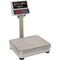 Steinberg Systems Präzisionswaage Kontrollwaage 100kg / 10g Preiswaage Ladenwaage Marktwaage Hochanzeige