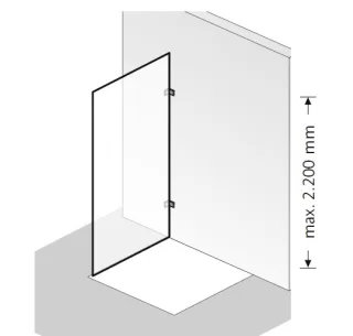 HSK Atelier Plan Pur Seitenwand zu AP.201 - AP.204 AP.79