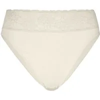 CALIDA Taillenslip Iconics Damen (1-St) aus 100% Baumwolle, Spitze am Beinausschnitt