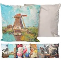 JACK Dekokissen JACK Outdoor Lounge Kissen 45x45cm mit Motiv inkl. Füllung Wasserfest, mit Lotus-Effekt, Robust, Strapazierfähig, für Innen & Außen geeignet