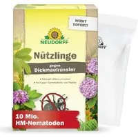Neudorff Nematoden Nützlinge gegen Dickmaulrüssler 10 Mio HM-Nematoden, Biologische Schädlingsbekämpfung mit HM-Nematoden