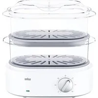 Braun Dampfgarer Braun FS 5100 IdentityCollection Dampfgarer weiß
