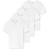 uncover by SCHIESSER Unterhemd 4er Pack Basic (Spar-Set, 4-St) Unterhemd / Shirt Kurzarm - Baumwolle