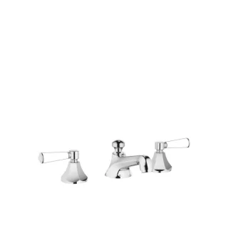 Dornbracht Madison Flair Dreiloch-Armatur 20700370-00 für Waschtisch, mit Ablaufgarnitur, chrom