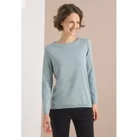 CECIL Langarmshirt aus reiner Baumwolle