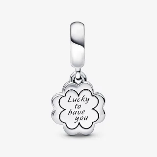 Pandora 'Familie & Freunde' Damen Charm aus 925er Sterlingsilber - Silber 792245C01