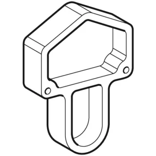 Geberit Bauschutz für Wand-WC-Element Befestigung höhenverstellbares Element 241522001