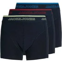 Jack & Jones Junior Trunk JACADRIAN SOLID TRUNKS 3 PACK JNR (Packung, 3-St) Baumwollmischung, elastischer Bund