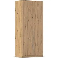OTTO home Drehtürenschrank Kleiderschrank Schrank Garderobe AGORDO Schlafzimmer (in zwei Griff-Farben, Breiten 91-405 cm, Dekor- oder Hochglanzfront) durchdachte Innenausstattung, in 8 Breiten und 2 Höhen MADE IN GERMANY