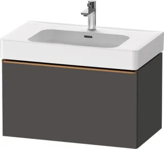 Duravit D-Neo Waschtischunterbau wandhängend Graphit Matt 784x452x440 mm - DE4277004490000 DE4277004490000