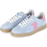 Rieker Rieker W2200-10 Damen Rauleder blue Schnürschuh