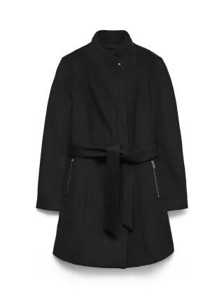 VERO MODA - VMTWODOPE BELT 3/4 JACKET ENT Black - Gr. - L
