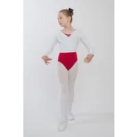 tanzmuster Sweatjacke Ballett Wickelacke Mandy aus weicher Baumwolle Ballettjacke für Mädchen