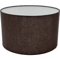 Amagohome Lampenschirm Lampenschirm 30 cm aus Baumwolle-Leinen – E27 Sockel – Leinenweiß oder