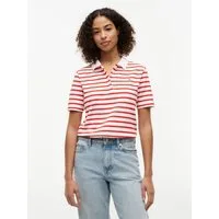Tommy Hilfiger Poloshirt 1985 REG PIQUE POLO mit Logo-Stickerei, Seitenschlitze, Regular Fit