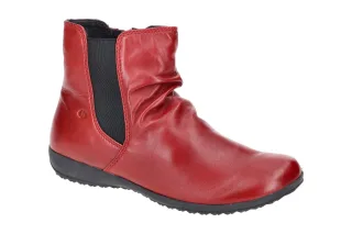 Josef Seibel Damen Winterstiefeletten NALY 31 in Rot-Carmin-Kombi Echtleder W...