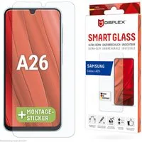 Displex Displayschutzglas Smart Glass Screen Protection - ultra-dünn, unzerbrechlich, unsichtbar für Samsung Galaxy A26, Displayschutzfolie, Schutzfolie, Bildschirmschutz, kratz- & stoßfest