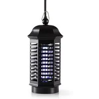 Nedis Insektenfalle INKI110CBK4, UV-A Licht, chemiefrei, für Balkon, Terrasse und Camping.