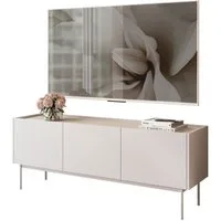 Lookway Lowboard ESSENCE TV Schrank 144 Kaschmir / Eiche Linea