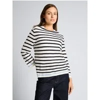 TOM TAILOR Strickpullover Pullover & Strickjacken Strickpullover mit Streifenmuster