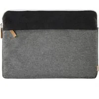 Hama Laptoptasche Notebook-Sleeve Florenz Laptop-Tasche Case Grau (1x Sleeve), Business Hülle Notebook-Fach 13,3" 13,5" 14" 14,2" 14,4" Zoll Laptop