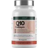 Q10 Coenzym Ubiquinol Kapseln, hochdosiert 200mg / Tag, ohne Zusätze Softgel Kapseln, 65 g