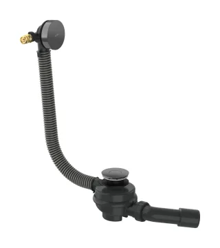Hansgrohe Komplettset Axor Flexaplus Grundkörper Polished Black Chrome,42541330 42541330