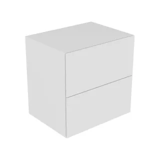Keuco Edition 11 Sideboard 31323370100 70 x 70 x 53,5 cm, mit LED, Strukturlack Trüffel