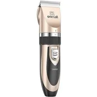 Oneisall Haar- und Bartschneider Oneisall P2 Tierhaartrimmer Set Gold – Schermaschine + Zubehör