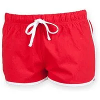SF Women Shorts Damen Retro Shorts - kurze Hose - elastischer Bund (1-tlg) Gr. XS bis XXL
