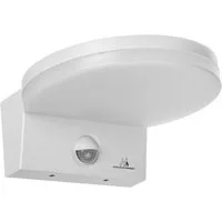 Maclean Außen-Wandleuchte MCE344 mit Bewegungsmelder 15W 1560lm IP65, LED fest integriert, neutralweiß, Dämmerungssensor 4000K Neutralweiß Wandlampe Garten Garage Eingang