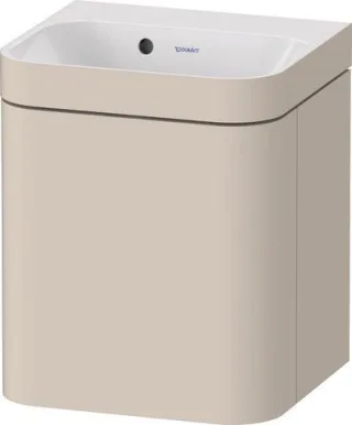 Duravit Happy D.2 Plus c-bonded Set wandhängend Taupe 400x360x480 mm - HP4634N83830000 HP4634N83830000