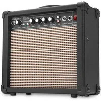 Rocktile Scream-15 Gitarrenverstärker Verstärker (Anzahl Kanäle: 2 (Clean und Overdrive), 15 W, Mini Combo Amp - 3-Band Equalizer)