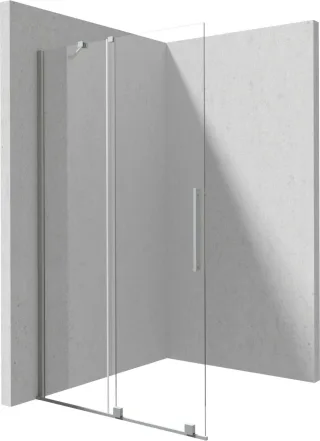 Neuesbad SLIDING WALK-IN, Edelstahl Gebürstet 100X195CM NB1DEKTJF30R1