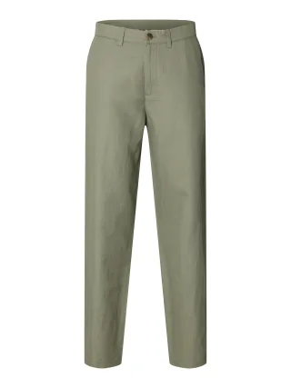 SELECTED MEN - SLH196-STRAIGHT MILES LINEN BLEND PANT - Gr. - 32