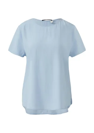 qs - Bluse blau - Gr. - 36