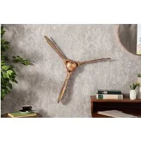 riess-ambiente Wanddekoobjekt SCREW III 60cm kupfer (Einzelartikel, 1 St), Wohnzimmer · Metall · Flugzeug-Propeller · Schlafzimmer