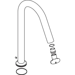 hansgrohe Auslauf Axor Citterio M 3-Loch 98928000 Waschtischarmatur chrom