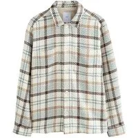Next Hemdjacke Hemdjacke aus Twill mit Karomuster (1-St)